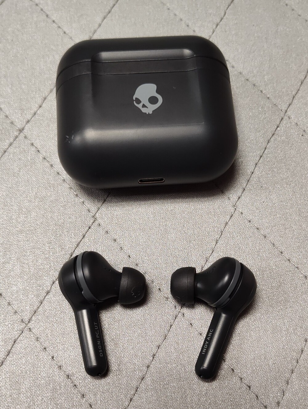 Skullcandy Indy ANC True Wireless Bluetooth In-Ear Earbuds w/ Mic Black S2IYW